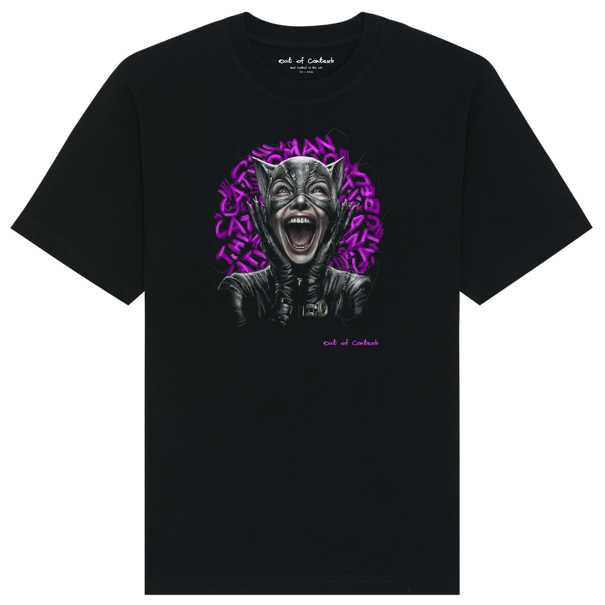Catwoman TXT Relaxed Fit Tee