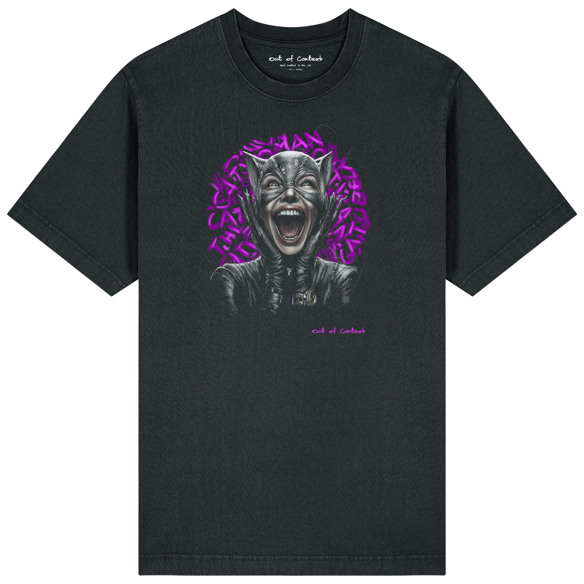 Catwoman TXT Relaxed Fit Tee