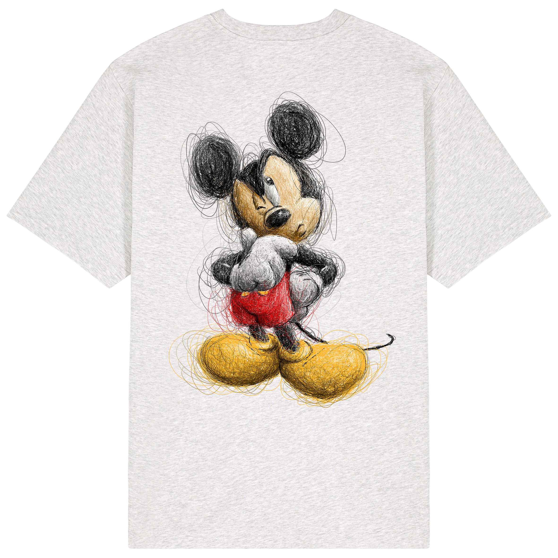 Mickey Relaxed Fit Tee | Black Logo